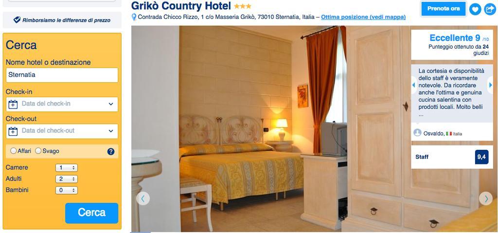 Griko Country Hotel Λέτσε Εξωτερικό φωτογραφία