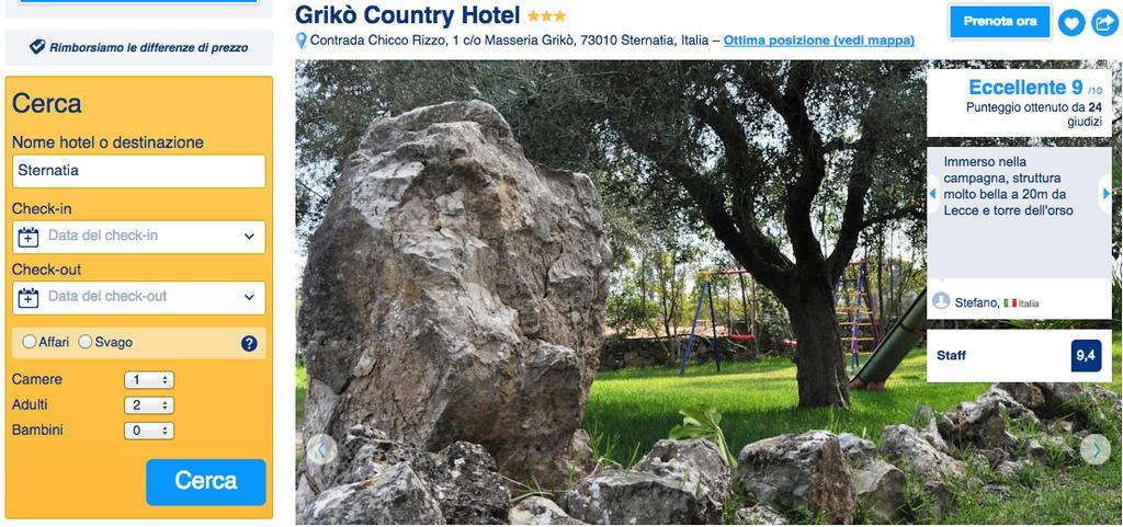Griko Country Hotel Λέτσε Εξωτερικό φωτογραφία
